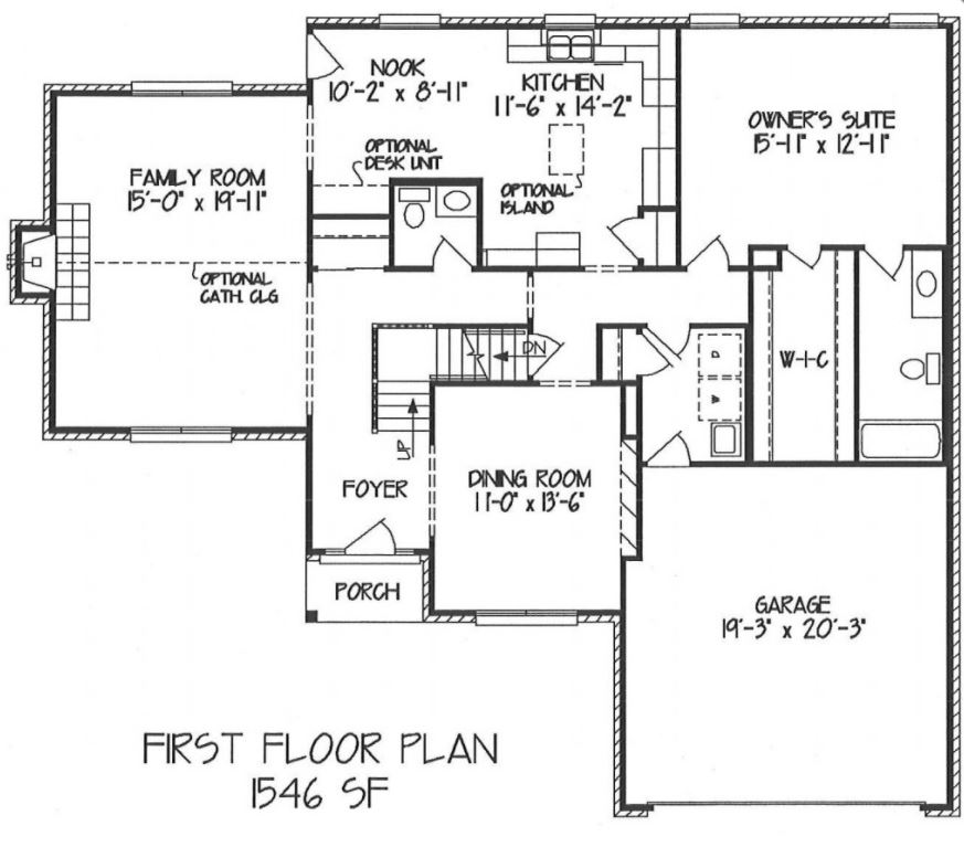 Windsor 1st Floor Plan